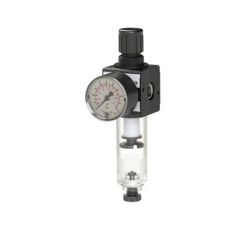 Filterregler »multifix«, PC-Behälter, BG 3, G 1/2, 0,2-6 bar, HA