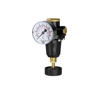 Konstant-Druckregler inkl. Manometer, BG 1, G 1/4, 0,5 - 3 bar