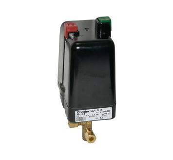 Kompressoren Druckschalter, m. Entlastungsventil, G 1/2, 2-11 bar