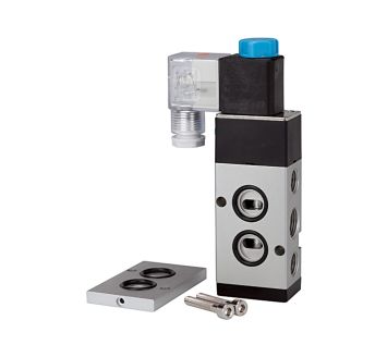 3/2-5/2-Wegeventil, NAMUR, G 3/8 (1), G 1/4 (3 + 5), 230 V, 50 Hz