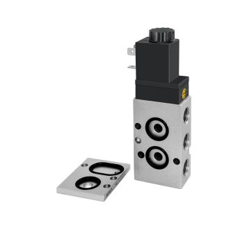 3/2-5/2-Wegeventil, NAMUR, Federrückstellung, G 1/4, 24 V DC