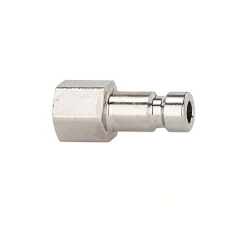 Nippel für Kupplungen NW 2,7, Edelstahl 1.4404, M5 IG, SW 7