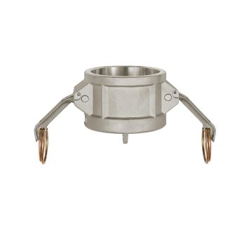 Kamlok-Verschlusskappe, Typ DC, Alu, BG 3/4, für Stecker-Ø 32