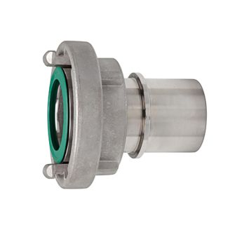 Storz-Kuppl., Stutzen, Schaleneinband, ES V4A, Größe 25-D, LW 19