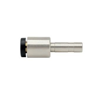 Gerade Steckverb. »click-clock« Stecknippel red. 4 mm, Schl.3