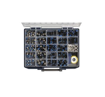 Sortimentsbox Schnellsteckverbindungen »Blaue Serie«