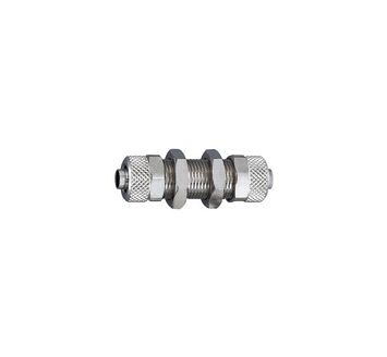 Schottverschraubung, M14x1,0, für Schlauch 10/8 mm, Messing vern.