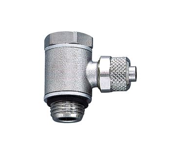 Winkel-Schwenkverschraubung, O-Ring, G 1/8 a., für Schlauch 10/8
