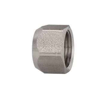 Überwurfmutter, M14x1,0, für Schlauch 10/8 mm, SW 16, ES 1.4404