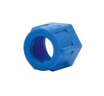 Klemm-Mutter, M14x1,0, für Schlauch 10/8 mm, SW 17, POM