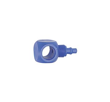 Einfach-Ringstutzen, für G 1/4, für Schlauch 8/6 mm, POM