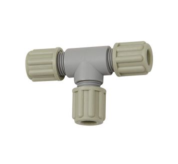 T-Schlauchverbindung, für Schlauch 4/6 mm, PA