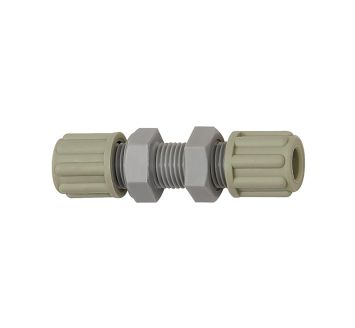 Gerade Schottverbindung, M14x1,5, für Schlauch 6/8 mm, SW 19, PA