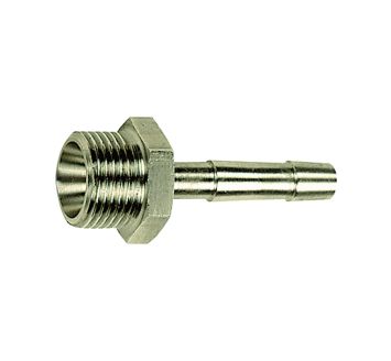 Einschraubschlauchtülle, G 1/8 a., für Schlauch LW 6, MS vern.