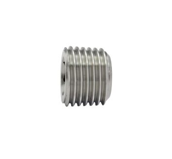 Verschlussschraube, Innensechskant, ohne Bund, R 1/8, ES 1.4571