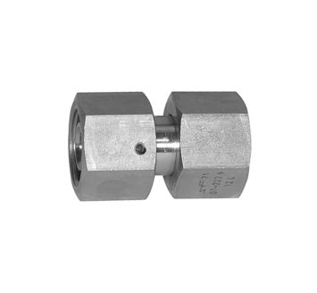Einstellbare gerade Verschraubung, Dichtkegel, ES 1.4571 Ø 6 mm
