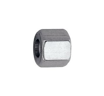 Überwurfmutter, M8x1,0, Rohr-Außen-Ø 4 mm, Edelstahl 1.4571