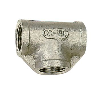 T-Verteiler, 3 x innen, Rp 1/8, Edelstahl 1.4408