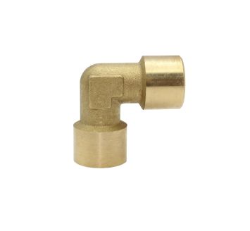 Winkelstück, innen/innen, G 1/8, SW 10, Messing blank