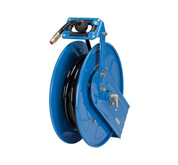 Schlauchaufroller, Druckluft/Wasser, PU-Schl. ø10x6,5, Länge 10 m