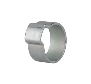 1-Ohr-Schl.klemme, Stahl glanzv. (W1), 7-9 mm, 6 mm, VPE 10 Stk.