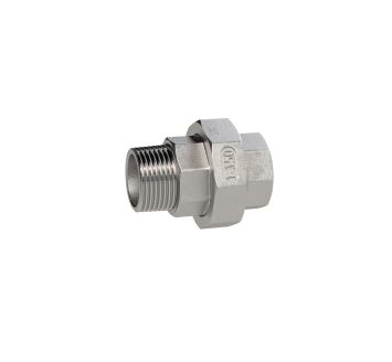 lös. Doppelnippel, kon. dicht., G 1/4, I/A, SW 30, ES1.4408