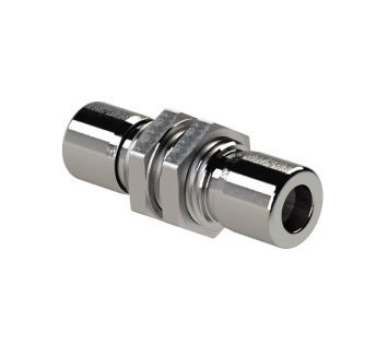 Gerade Schott-Steckverb. »NonPlusUltra«, red., Ø 6/4 mm, VPE 10