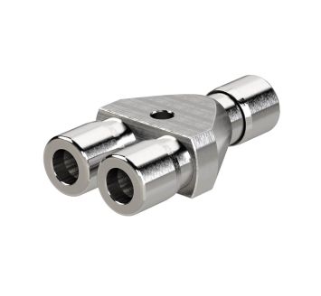 Y-Steckverbindung »NonPlusUltra«, Ø 4 mm, VPE 10 Stk.