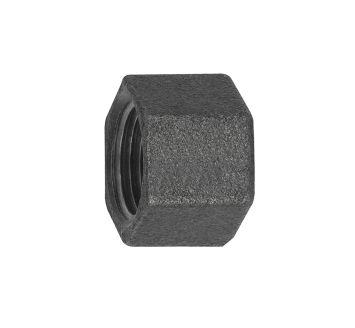 Kappe 300, Rp 1/4 i. Temperguss schwarz