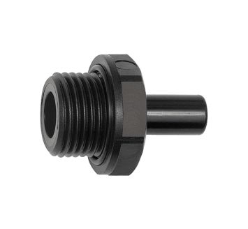 Einschraub-Stutzen POM, G 1/4, für Schlauch-Außen-Ø 10 mm