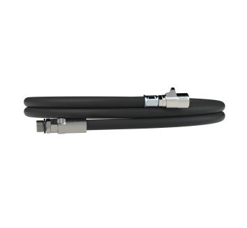 Schlauch QS, 3 m, G 1/4, drehbar, Handreif.messer Standardausf.
