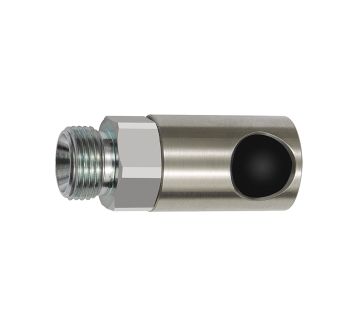 Druckknopf-Sicherheitskupplung NW 6, ISO 6150 C, ES, G 1/8 AG