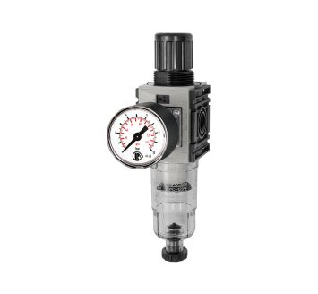 Filterregler »FUTURA-mini«, PC-Beh., Stand.mano, HA, G 1/4, 0,1-4