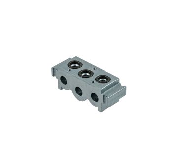 Modulare Grundplatte für Ventile G 1/8, Grundplattensystem