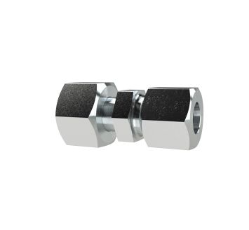 Reduzierung, Rohr-Außen-Ø Muffen 8/6 mm, Stahl verzinkt